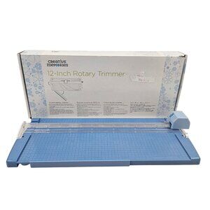 Creative Memories 12 in Rotary Trimmer Straight Blade No Ruler Scrapbook Craft